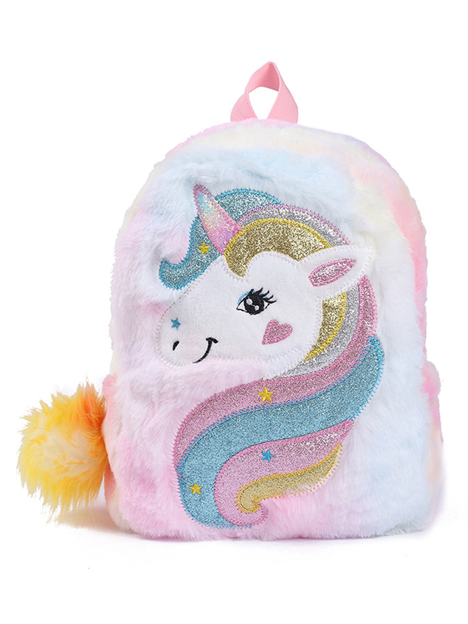Unicorn fur backpack Clearance