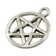 thumbnail image 3 of 50 Piezas de Colgante Filigrana de Plata forma forma forma Pentáculo Estrella de Aleación para Collares, 3 of 7
