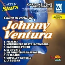 Karaoke Latin Stars 220 Johnny Ventura