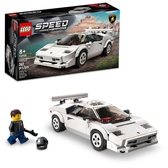 LEGO Speed Champions Lamborghini Countach 76908 Ensemble de construction (262 pièces)