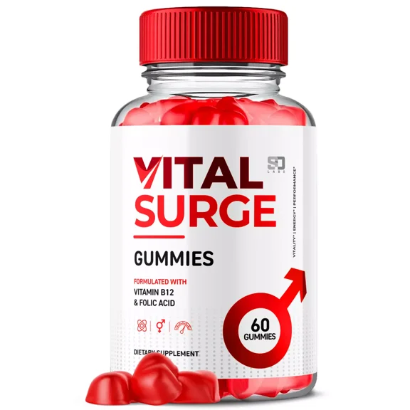 Vital Surge Gummies for Men Advanced Formula Supplement 60 Gummies
