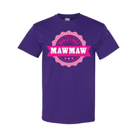 Inktastic Grandparents Day Worlds Best Mawmaw T-Shirt