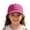 Hot Pink, variant on Kids Baseball Caps Baseball Cap With Embroidered Letters All Season Outdoor Sun Adjustable Washed Hat For And Girls Navy One Size
