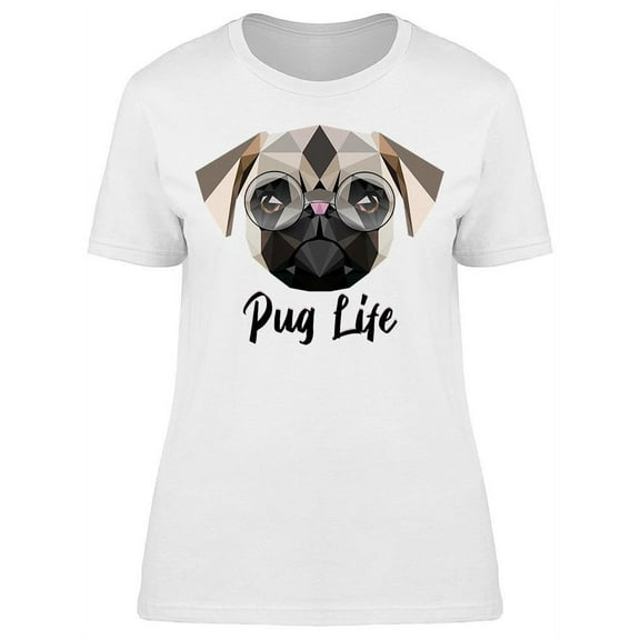 This Is My Pug Life T-Shirt Women -Image by Shutterstock, Female Large