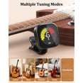 thumbnail image 3 of Afinador de Guitarra Clip Recargable New Bee con Pantalla a Color, 3 of 8
