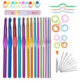thumbnail image 1 of 1 Set Knitting Needles DIY Tools Colorful Sewing Supplies Household Accessory Weave Crochets for Sweater Clothes Scarf Slippers 006 Model, 1 of 7