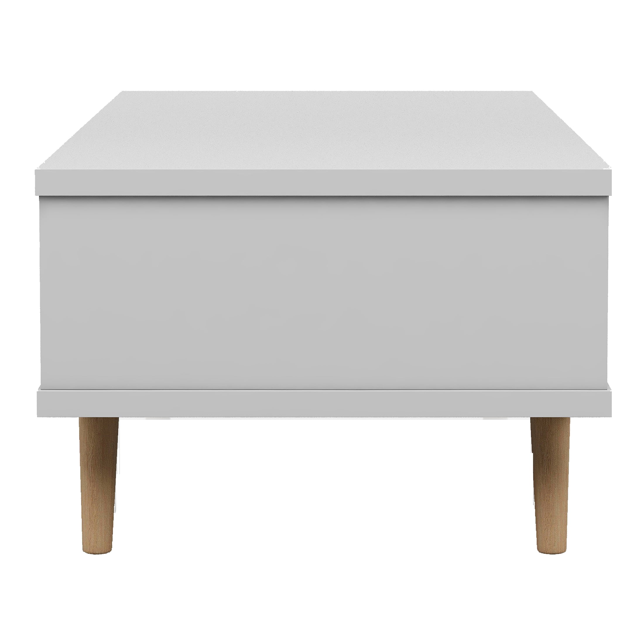 Furniture of America Dominique 1-Drawer Coffee Table, White