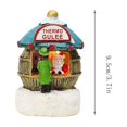 thumbnail image 3 of Oliegs Santa Miniature Resin Desktop Ornament Festive Sculpture For Desk Mantel Shelf Display, 3 of 5