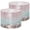 Color 4, variant on Lamp Shades Set of 2 Pink Marble Gold Marble Pink Tones Translucent Layers Golden 13" x 13" x 10" Lampshade for Table Lamps Floor Lamps Lamp Shade Replacement Easy Assembly Required