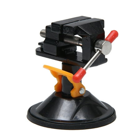 

Suction Vise Clamp Bench Clamp Universal Table Vise Base 360 Degrees Swiveling for DIY Sculpture Craft Carving