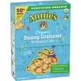 thumbnail image 3 of Annie's Organic Birthday Cake Whole Grain Bunny Graham Snacks, 11.25 oz, 3 of 10