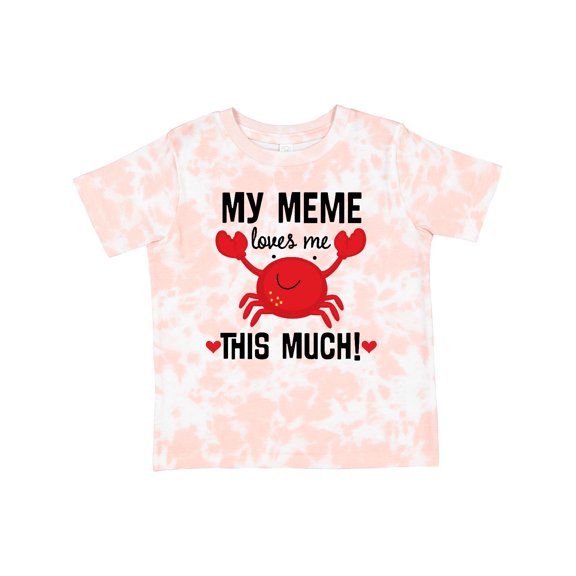 Inktastic Meme Loves Me Grandson Boys or Girls Toddler T-Shirt