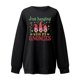 thumbnail image 4 of Moda Mujer Casual Navidad Imprimir O-cuello Manga larga Sudadera Tops Blusa Pompotops  gfhjh9855, 4 of 4