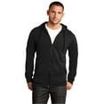 thumbnail image 1 of District Men's The Concert Fleece Full-Zip Hoodie. DT800, 1 of 1