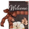 thumbnail image 4 of Northlight 36" Fall Harvest Welcome Autumn Pumpkin Wall Sign, 4 of 6