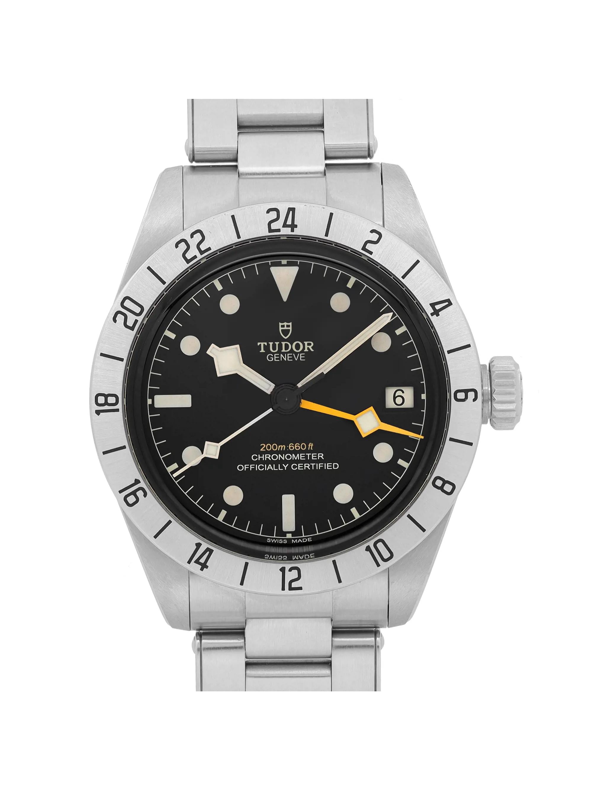 Tudor Black Bay Pro 39mm Steel Black Dial Automatic Mens Watch  