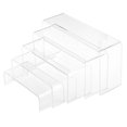 thumbnail image 1 of Ladder Acrylic Display Stand Cosmetic Rack Jewelry Rack Shoe Rack Shoe Bracket U-Shaped, 1 of 5