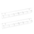 thumbnail image 2 of Organizador de gafas de sol de acrílico de 2 piezas con pegatinas, soporte de pared para gafas, para decoración del hogar, mesita de noche, armario y, 2 of 8