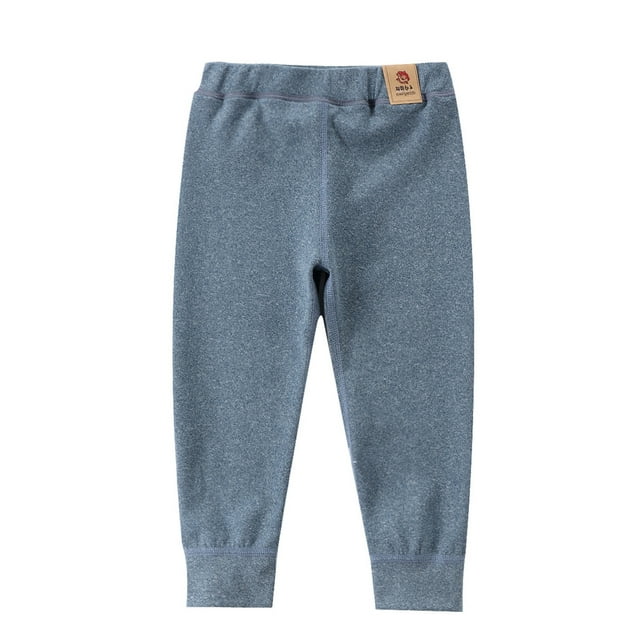 Baby Boys' Jogger Pants Child's Printed Boys and Girls Baby Long Pants Cute Pants Sweatpants New Full Length Pants Gray 7T