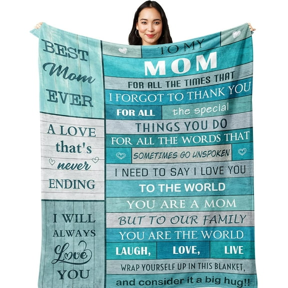 Gifts for Mom,Mom Gifts,Birthday Gifts for Mom,Mom Birthday Gifts,Mom Gift from Daughter Son, Best Mom Gifts for Christmas/Valentine's Day/Mothers Day,Mom Blanket