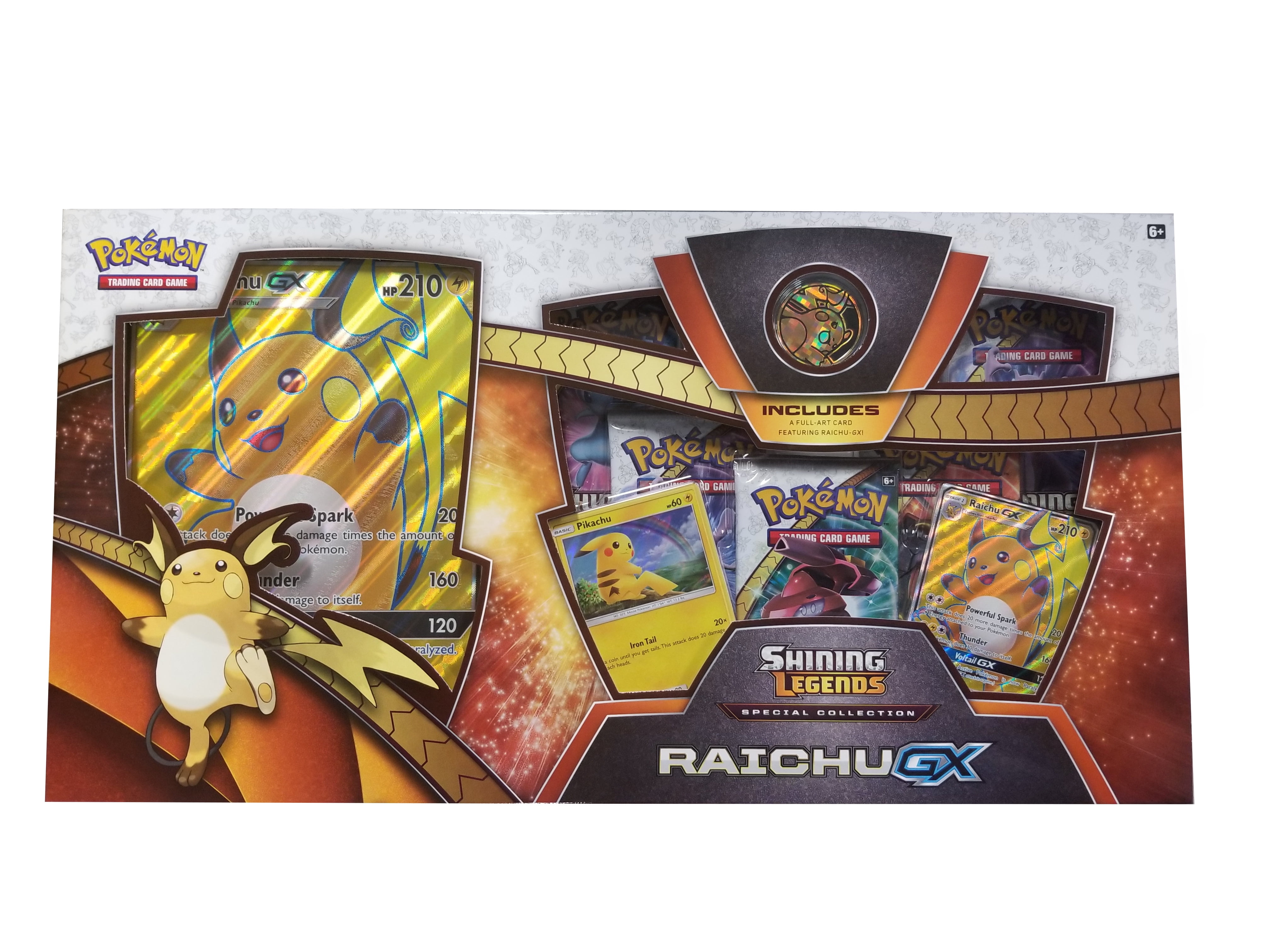 Pokemon SM3.5 Shining Legends Raichu GX SP Collection for sale online 