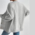 thumbnail image 6 of Aueoeo Womens Oversized Sweaters, Womens Casual Lightweight Long Sleeve Cardigan Flowy Soft Open Front Knit Cardigan Sweaters, 6 of 6