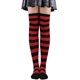 thumbnail image 1 of Granjero Gordo 2 pares de calcetines hasta la rodilla con cintura alta, calcetines hasta la rodilla adecuados para juegos de rol, decoración de uso diario, rojo, 1 of 4
