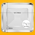 thumbnail image 2 of 2 Pieces Set Air Fryer Toaster Oven Tray for Cuisinart TOA-70 TOA-65 TOA-60 12.48" × 10.94" Food Grade Stainless Steel Air Fryer Replacement Parts Grill Pan Plate Baking Rack Accessories, 2 of 7