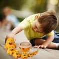 thumbnail image 3 of 10 Layers Wooden Yellow Duck Matryoshka Toys Russian Nesting Babushka Dolls, 3 of 7