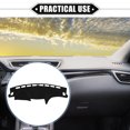 thumbnail image 2 of Unique Bargains Car Dashboard Cover Mat for Subaru Impreza 2008-2011 Black Center Console Interior Trim Dash Board Mat, 2 of 7