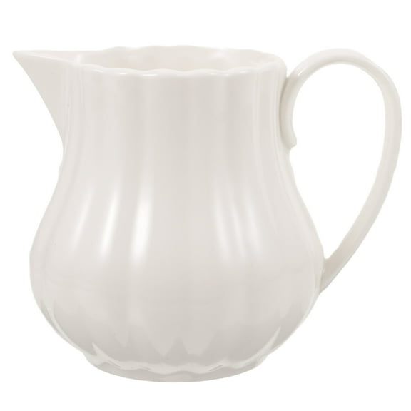 Guiyong Ceramic Milk Pitcher Coffee Jar Milk Pot Jug Kitchenware Milk Container Creamer Pitcher