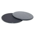 thumbnail image 3 of DYNWAVECA 2Pcs Core Slider Exercise Gliding Discs Sliding Discs Travel Compact Pilates Beginner 18 cm Exercise Slider Hardwood Floor Black, 3 of 9