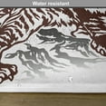 thumbnail image 6 of Ambesonne Tattoo Place Mats Set of 4, Wild Chinese Tiger, Standard Size, Brown White, 6 of 6