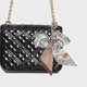 thumbnail image 2 of Ofertas Únicas 1 Pc Charm de Llave Decorativo de Bolso con Lazo de Cinta de Bufanda Larga Tendencia Marrón, 2 of 5