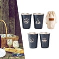 thumbnail image 4 of Vasos de acero inoxidable para bebidas Cola Copas al aire libre 350ml, 4 of 8