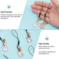 thumbnail image 3 of 10Pcs Japanese Style Cat Phone Charm 4 Inch Cat Charms with Lobster Clasps Cellphone Strap Pendant with Nylon Cord Cat Flower Pendant for Backpack Wallet Keychain Pendant Accessories, 3 of 6