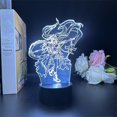 thumbnail image 3 of Luz nocturna LED 3D Jujutsus Kaisens Lings que cambia de color, 3 of 5