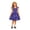 D97 Blue, variant on Likimi Children Girls Hallowmas Dress Crew Neck Sleeveless Halloween Graphic Print For Party Fashionable Dresses Size 3-4 Years