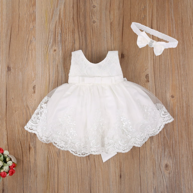 White dress for top 3 month old