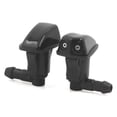 thumbnail image 2 of Unique Bargains 2 Pcs Black Plastic Dual Hole Windshield Window Washer Nozzle Fit for Toyota, 2 of 2