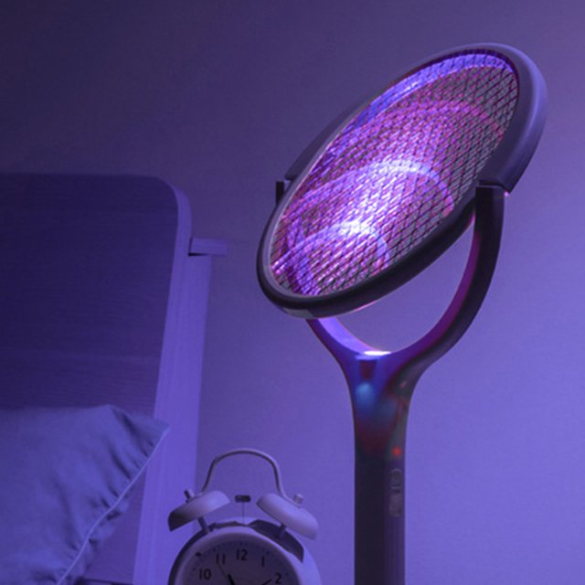 Mosquito Killer USB recargable Bug Zapper para dormitorio (con base)