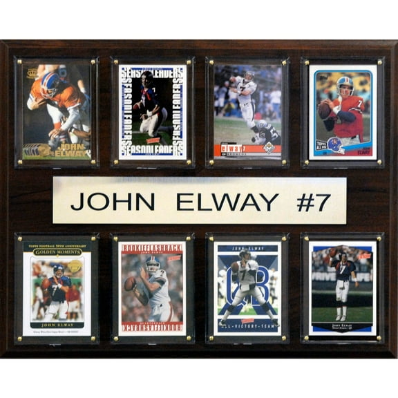 John Elway Denver Broncos 12'' x 15'' Plaque