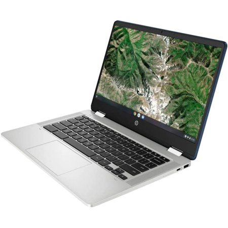 Restored HP Chromebook x360 14a-ca0190wm 14" Intel Celeron N4020 4 GB 64 GB eMMC Forest Teal (Refurbished)