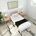 thumbnail image 6 of Plank+Beam Scandinavian Twin Bed Frame with Headboard, Solid Wood Platform Bed for Adults, 6 of 8