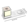 thumbnail image 4 of Cargador inalámbrico rápido 3 en 1 15 W con para iPhone 15-8 Series Airpods Huawei, 4 of 4