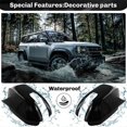 thumbnail image 5 of Car Rear View Side Mirror Cover Car Off-Road Trim Accessories for Cherry Jetour 2023 2024 Jetour T2,B, 5 of 5