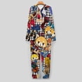 thumbnail image 6 of Aggretsuko Unisex Onesie Pajamas Zipper Jumpsuit Hooded One Piece Sleepwear for Family Mens Womens, 6 of 8