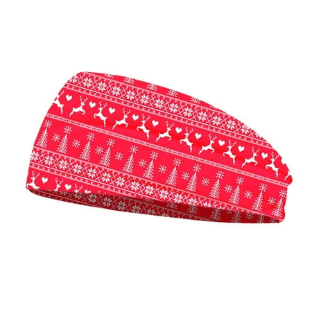 

Jygee New Christmas Headband Flexible Sweatband Non Slip Headwear Hairband Hair Styling Accessories for Sporting Yoga Gym