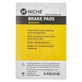 thumbnail image 2 of Niche Parking Brake Pad Set for Yamaha Rhino 700 Organic UTV 519-KPA2367D, 2 of 5