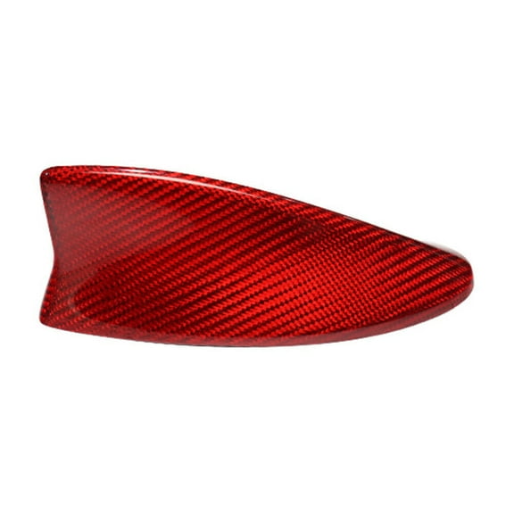1x Carbon Fiber Red Shark Fin Antenna Cover for Lexus LS LX ES IS NX RX RC